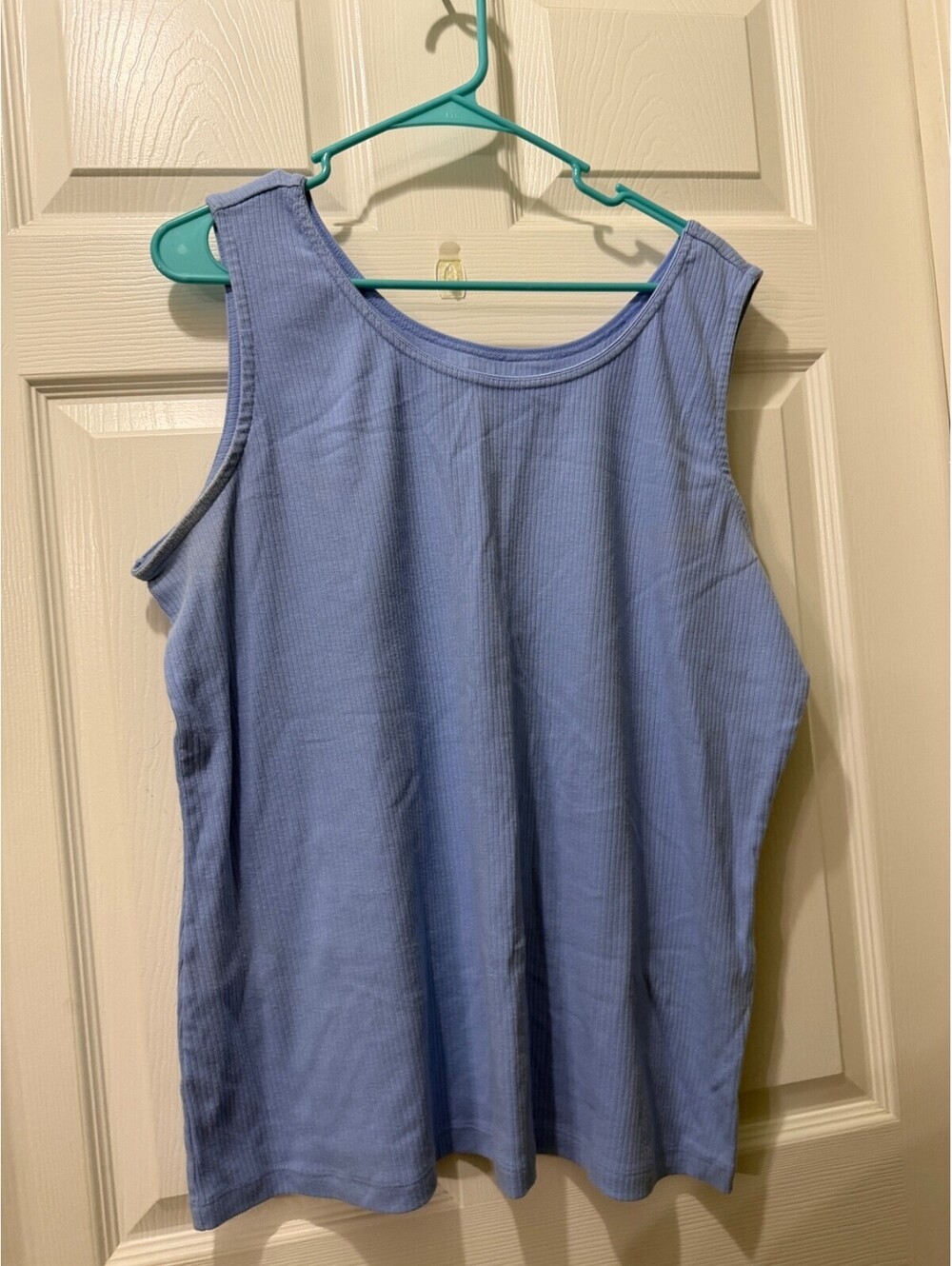 Classic Elements Light Blue Tank Top 20-22W